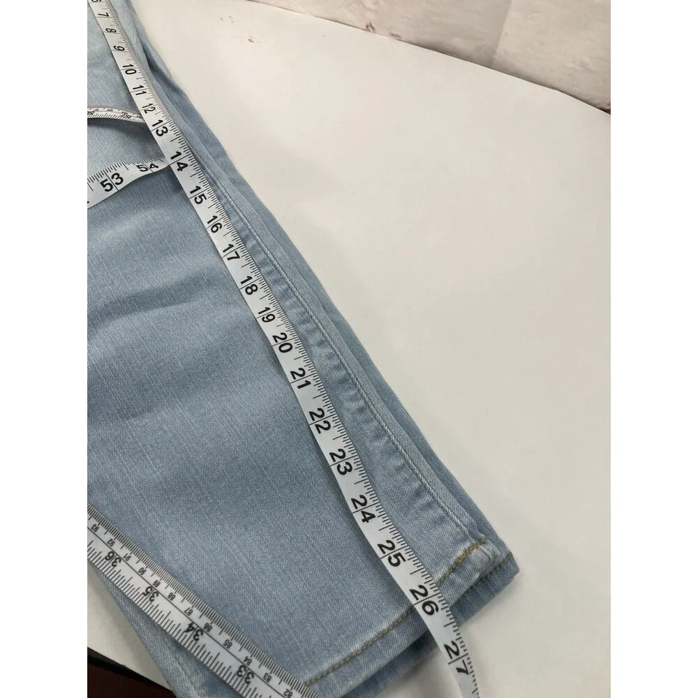 Universal Thread Jeans Womens 14 Short High Rise Skinny Light Wash Stretch NWT